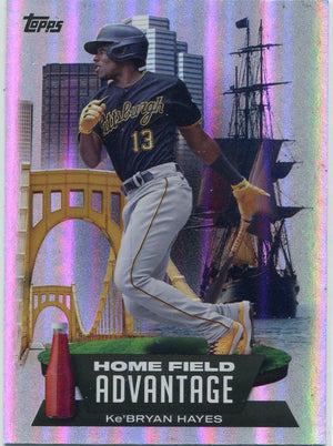 Ke'Bryan Hayes 2022 Topps Home Field Advantage Card #HA-20