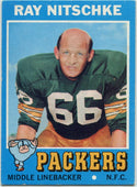 Ray Nitschke 1971 Topps Card #133