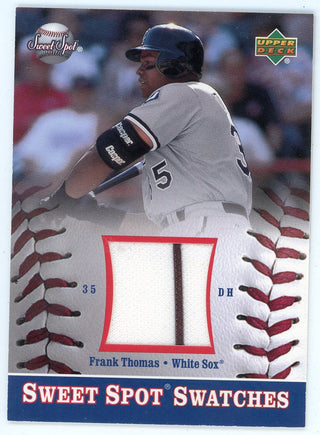 Frank Thomas 2008 Upper Deck Sweet Spot Game Used Jersey Card