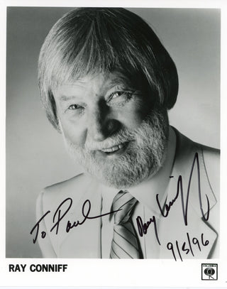 Ray Conniff Autographed 8x10 Photo