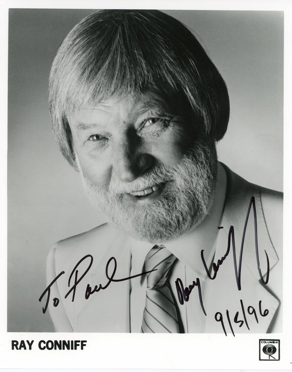 Ray Conniff Autographed 8x10 Photo