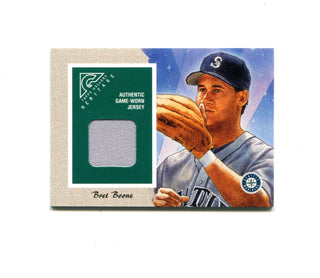 Bret Boone 2002 Topps Gallery Heritage Authentic Game-Worn Jersey #GHR-BBO Card