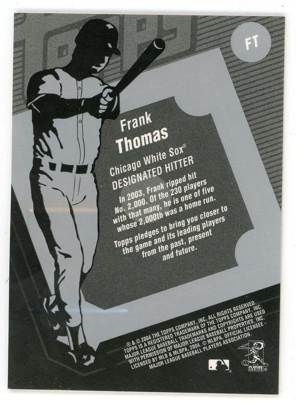 Frank Thomas 2004 Topps Bat Relic #FT