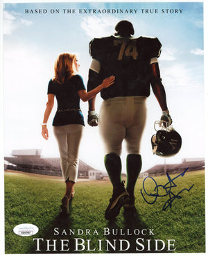 Quinton Aaron Autographed 'The Blind Side' 8x10