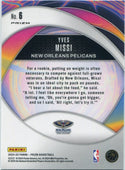 Yves Missi 2024 - 2025 Panini Prizm Instant Impact Green Prizm RC #6