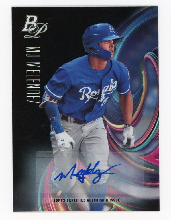 Mj Melendez 2018 Topps Autograph Issue #TOP-38 Card