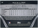 Elly De La Cruz 2024 Topps Chrome Black RC #17