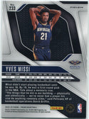 Yves Missi 2024 - 2025 Panini Prizm Silver Prizm RC #233