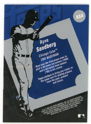 Ryne Sandberg 2004 Topps Bat Relic #RSA