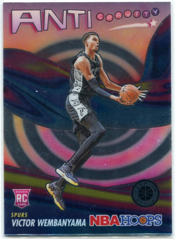 Victor Wembanyama 2023-24 Panini Hoops Premium Stock Antigravity RC #5