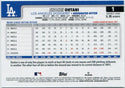 Shohei Ohtani 2025 Topps Card #1
