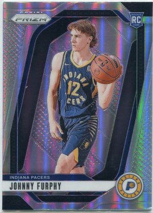 Johnny Furphy 2024 - 2025 Panini Prizm Silver Prizm RC #237