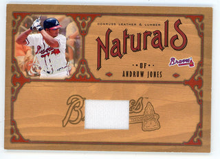 Andruw Jones 2005 Donruss Leather & Lumber Naturals Patch Relic #N-1