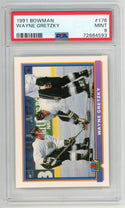 Wayne Gretzky 1991 Bowman #176 PSA MT 9
