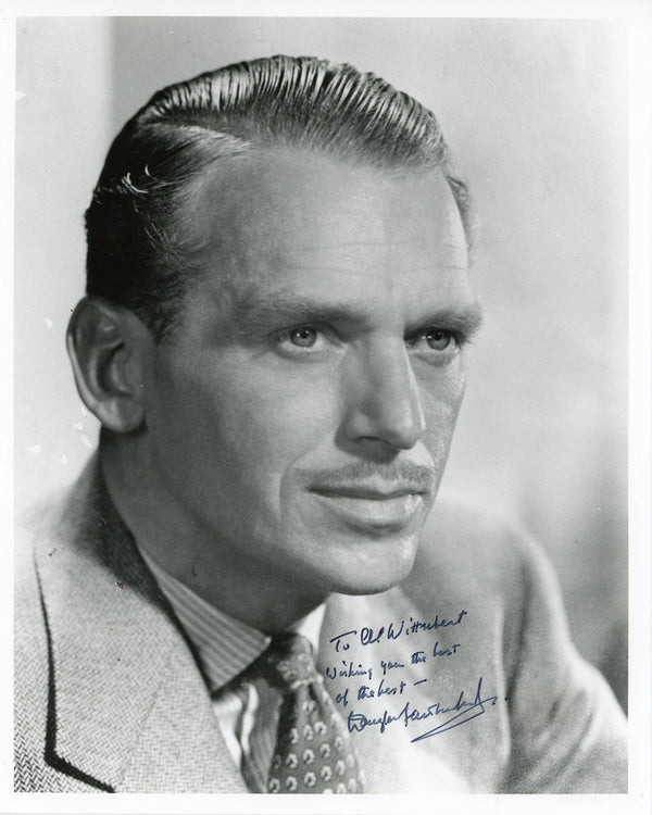 Douglas Fairbanks Jr Autographed 8x10 Photo