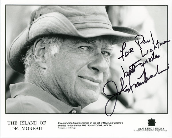 John Frankenheimer Autographed 8x10 Photo