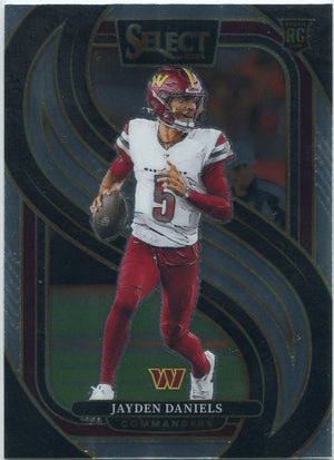 Jayden Daniels 2024 Panini Select RC #112
