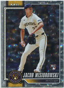 Jacob Misiorowski 2026 Topps Silver Crackleboard Foil Board RC #10