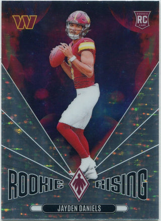 Jayden Daniels 2024 Panini Phoenix Rookie Rising Stars Parallel RC #RR-JDS