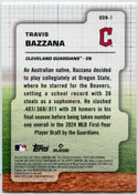 Travis Bazzana 2024 Bowman Draft Chrome Draft Night RC #BDN-1