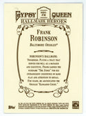 Frank Robinson 2012 Topps Gypsy Queen Hallmark Heroes #HH-FR
