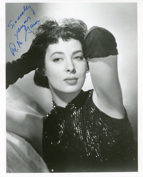 Rita Gam Autographed 8x10 Photo