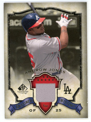 Andruw Jones 2008 Upper Deck Destined For History Patch Relic #DH-AJ