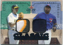 Barry Zito/Alfonso Soriano 2004 Fleer Genuine Insiders Classic Confrontations Dual Jersey Card #CCP-BZ/AS 7/10