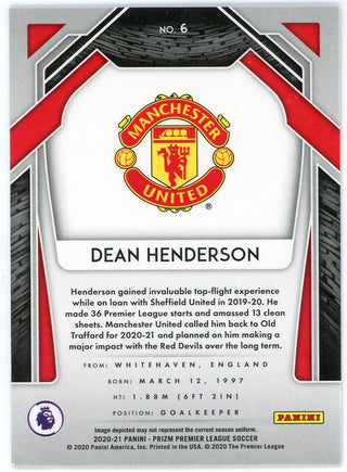 Dean Henderson 2020-21 Panini Prizm #6