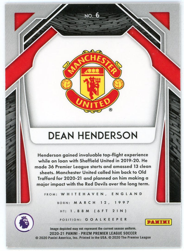 Dean Henderson 2020-21 Panini Prizm #6