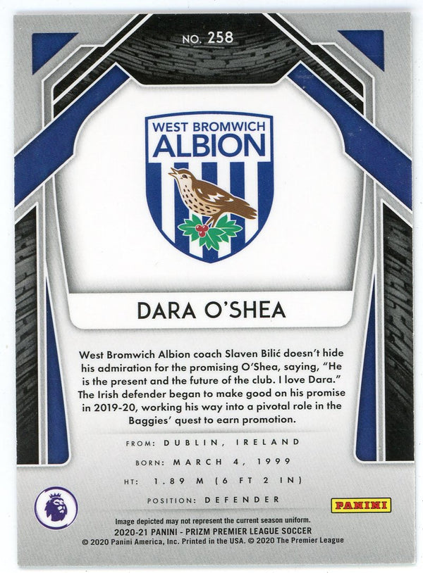 Dara O'Shea 2020-21 Panini Prizm Rookie Card #258