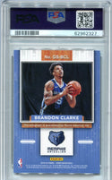 Brandon Clarke 2019-20 Panini Hops #BCL PSA Auth Auto 10 Card