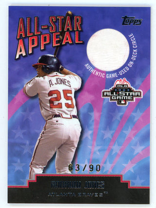 Andruw Jones 2005 Topps All-Star Appeal Patch Relic #ASOD-AJ