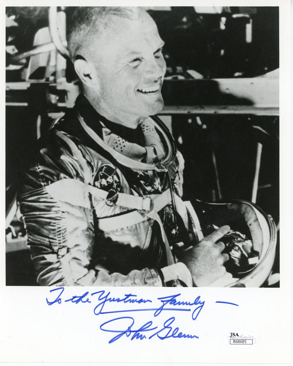John Glenn Autographed 8x10 Photo (JSA)