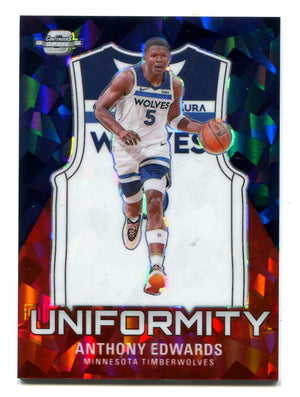 Anthony Edwards 2023-24 Panini Contenders Optic Uniformity #4 Card /175
