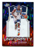 Anthony Edwards 2023-24 Panini Contenders Optic Uniformity #4 Card /175