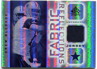 Drew Bledsoe 2005 Upper Deck Reflections Fabric Relections Jersey Card #FR-DB