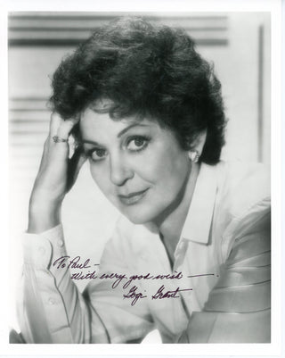Gogi Grant Autographed 8x10 Photo