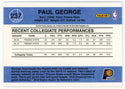 Paul George 2010 Panini Donruss Rated Rookie #237 Card