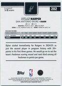 Dylan Harper 2025 - 2026 Topps RC #202