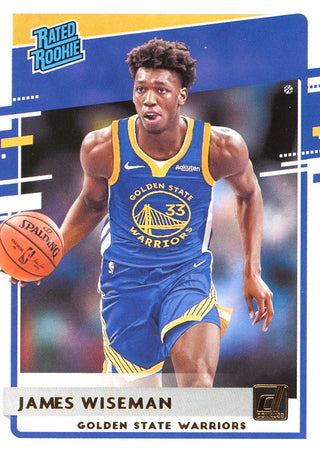 James Wiseman 2020 Donruss Rated Rookie Card #226