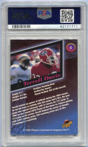 Terrell Davis 1995 Superior Pix Autographed Card #6 1646/5000 PSA Authentic Auto