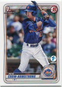 Pete Crow-Armstrong 2020 Bowman Draft 1st Edition RC #BD-72