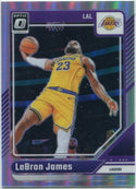 LeBron James 2024 - 2025 Panini Donruss Optic Silver Prizm Card #148