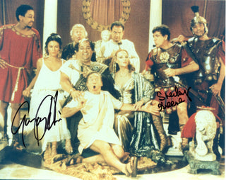 Gregory Hines/ Shecky Green Autographed 8x10 Photo