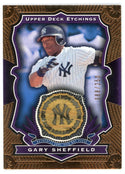 Gary Sheffield 2004 Upper Deck Etchings Bat Relic #BE-GS