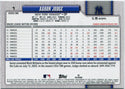 Aaron Judge 2026 Topps Silver Crackleboard Foil Board Card #1