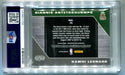 Kawhi Leonard/Giannis Antetokounmpa Contenders Optic #15 PSA 9 Card