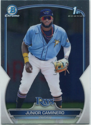 Junior Caminero 2023 Bowman Chrome Prospects RC #BCP-61