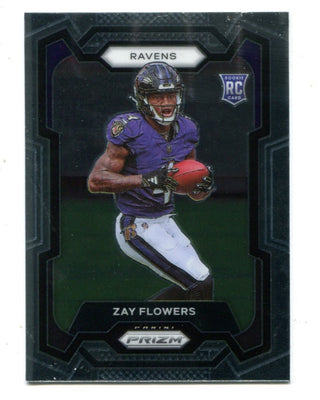 Zay Flowers 2023 Panini Prizm #307 Card